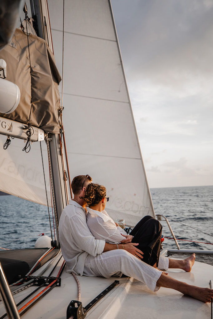 Santorini morning boat trip