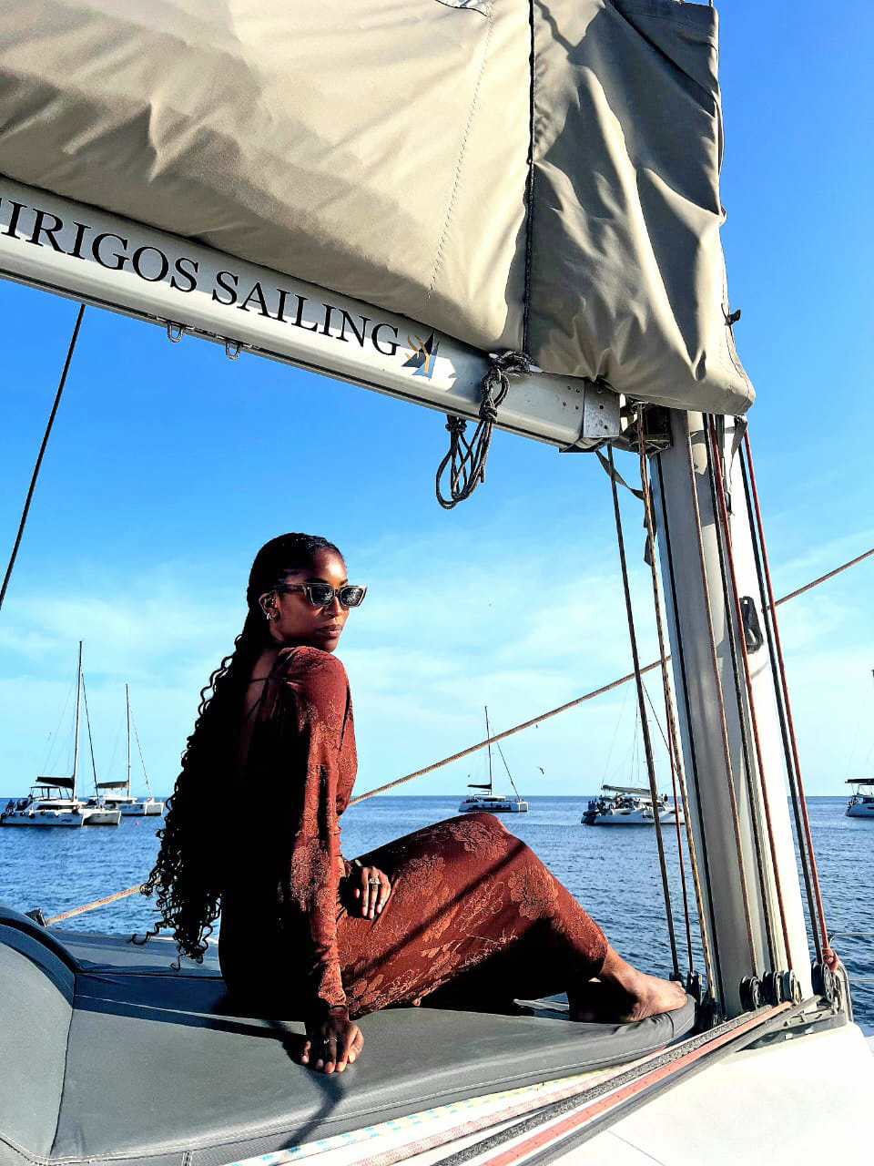 catamaran Santorini day trip